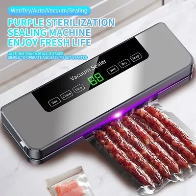 Commercial Vacuum Sealer Machine Seal A Meal Food Saver System With Free Bags • $17.99