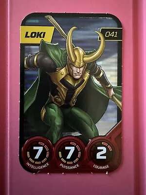 Leclerc Marvel Card - Loki 041 • £4