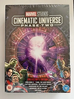 Marvel Studios Cinematic Universe Phase Two (6 DVD's + Art Cards & Film Posters) • £70