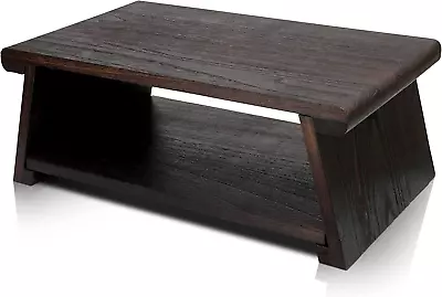 ENSO-Uji Japanese Meditation & Tea Table – Folding Floor Altar Table Made Of – & • $96.30