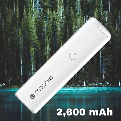 Portable Battery Charger Mophie Power Boost Mini (2600mAh) - White • $6.99