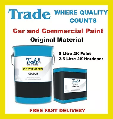 RAL1001 Beige 2k Acrylic Car Paint  7.5Litre Kit Direct High Gloss • £197.45