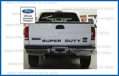 99 - 07 Ford SUPER DUTY Tailgate Banner - Decal Sticker Letters F250 F350 F450 • $18.37