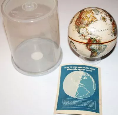 Replogle Globe World Escort Map 5  Magnifier Stand Original Case Manual • $19.99