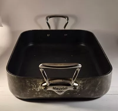 Williams Sonoma Mauviel 1830 Aluminum Roasting Pan France • $30