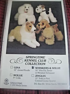 Springtime Kennel Club Collection - 10  Wire Fox Terrier & Miniature Schnauzer • $15