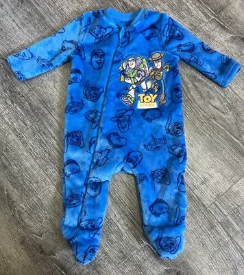 Soft Fleece Sleepsuit For Baby 0-3 Months Boy Sleepsuit • £4