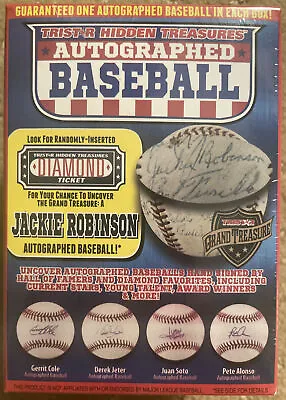 BRAND NEW! Tristar Hidden Treasures Series 11 Autographed Baseball Blue Box • $65