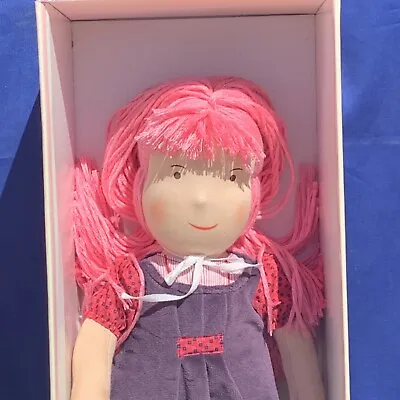 £239.34 • Buy Kathe' Kruse Doll 18 Inch Heirloom German Waldorf KUKU Pink Hair In BOX ❤️sj10m5