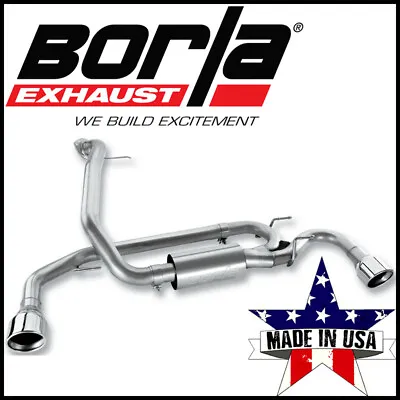 Borla 11786 2.25  S-Type Axle-Back Exhaust System For 2010-13 Mazda 3 2.3L 2.5L • $711.99