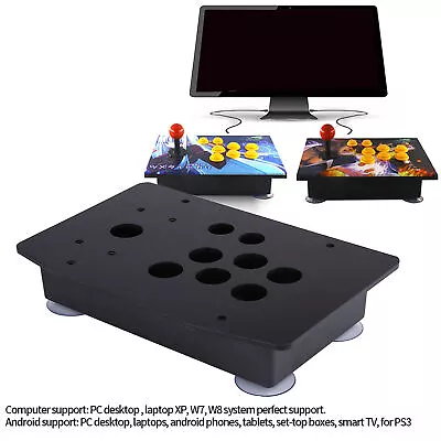 Arcade Set: Black Acrylic Panel And Case DIY Kit - Relive Childhood Memories • $30