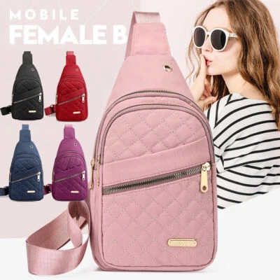 $16.98 • Buy Women Crossbody Shoulder Bags Chest Sling Bag Sports Backpack Fanny Packs Travel