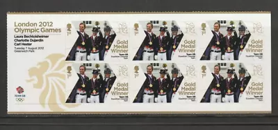 GB 2012 Olympic Winners - Dressage Team - Sheetlet - SG 3361a - U/m • £6.50