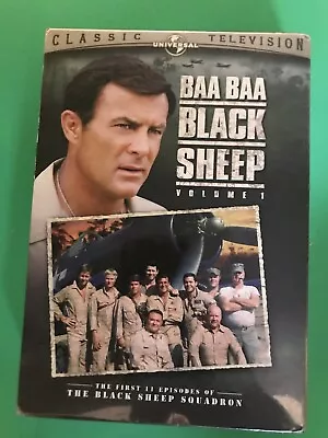 Baa Baa Black Sheep: Vol 1 The 1st 11 Episodes -Robert Conrad Red West Brand New • $14.99