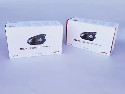 SENA 30K Motorcycle Bluetooth Communications System With Mesh Intercom • $400
