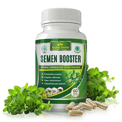 Semen Booster + Semen Thicken-Herbal Capsule/ For Semen Thicken Sperm Fertilizer • $56.40
