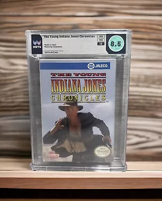 The Young Indiana Jones Chronicles 8.5 CIB Nintendo NES Complete WATA CGC VGA • $494.99