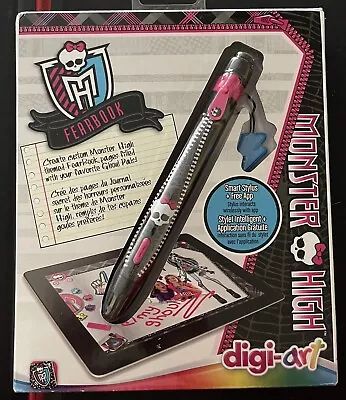 Monster High Digi-Art Smart Stylus App Create Custom Fearbook Pages • $5