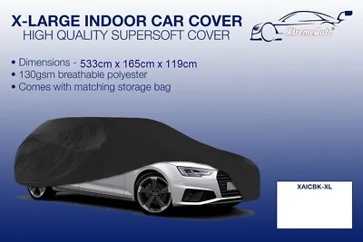 XL Black Indoor Car Cover Protector For Mercedes-Benz E-Class 1995-2016 • $49.72