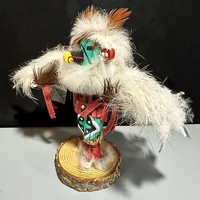 Native American Navajo Eagle Kachina Doll Artisan Signed Pauline Edsitty • $24.99