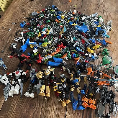 Huge LEGO BIONICLE / Hero Factory Bulk Lot With/bionicle Bollrok-Kai Pls Read • $80