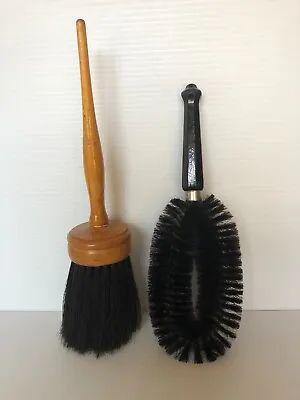 2 Vintage Brushes 1 Nibco Hair And 1 Clothing Upholstery/Wood Handles 11-12  • £9.98