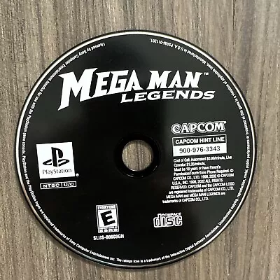 Mega Man Legends Black Label (PlayStation/PS1 1998) Tested • $8.13