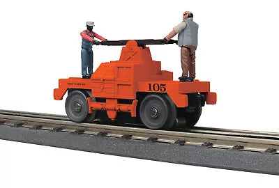 MTH 305236 O MoW Operating Handcar/orange • $87.98