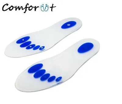 £6.99 • Buy Magnetic Medical Graded Metatarsal Pad Silicone Massaging Insoles Support Shock 