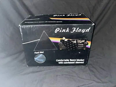 PINK FLOYD Dark Side Of The Moon Fleece Blanket With Sleeves. • $13