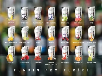 Funkin Pro Cocktail Puree 1kg - 22 Flavours To Choose From • £14.95