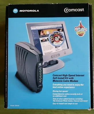 Comcast High-Speed Internet Self-Install Kit Motorola Cable Modem SB5101 • $5