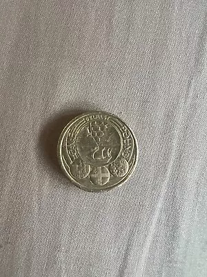 Rare Uk Old One Pound £1 Coin Circulated 2010 Belfast - Very Good Condition • £2.65