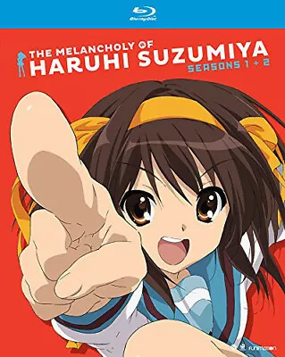 The Melancholy Of Haruhi Suzumiya: Seasons One & Two [Blu-ray] DVD WidescreenS • $28