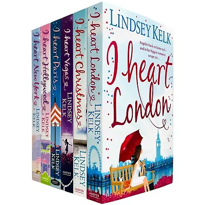 £19.90 • Buy  I Heart Series Books 1 - 6 Collection Set By Lindsey Kelk I Heart New York 