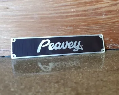 Peavey OEM Classic Metal Logo Tweed Vintage Style USA Brown • $14.99