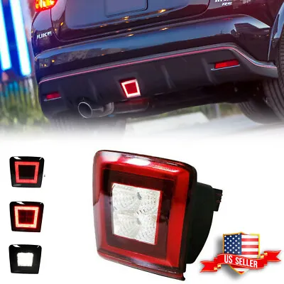 Clear 3-in-1 Led Rear 4th Brake Light Reversing Fog Lamp For Nissan 370Z 2009-Up • $49.99