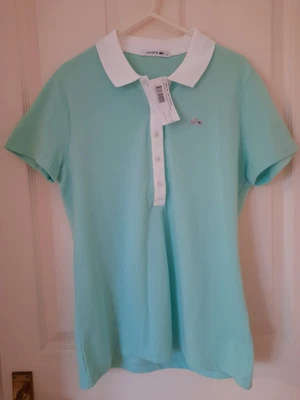 £15 • Buy LACOSTE New With Tags Womens Polo Top / Shirt. Size 42 (14)