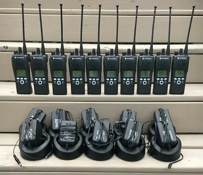 (10) Motorola XTS2500 II 800Mhz P25 Digital Radios H46UCF9PW6BN 500018-00048C-5 • $3000