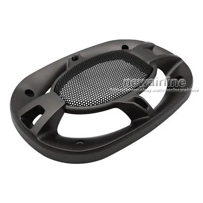 2pcs 4 X6  4x6 Inch Speaker Grill Cover Decorative Circle Metal Mesh Protection • $10.96