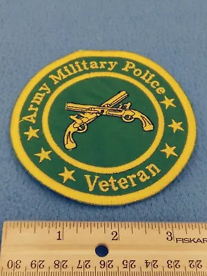 Army Military Police Veteran Patch - Mint - 4 Inch • $6.95