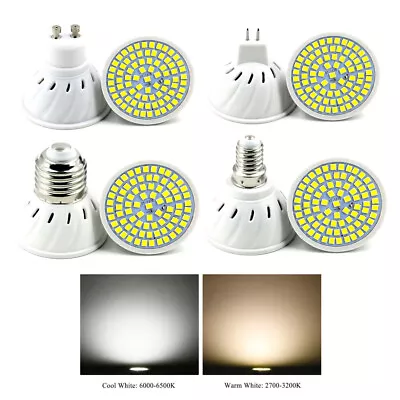 E14 GU10 MR16 E27 LED Bulb 5W 8W 10W Downlight Lamp 220V 2835SMD COB Spotlight • $1.71