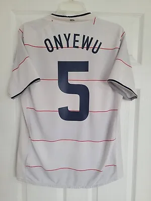 Nike USA US Soccer USMNT 2008/2009 Home Jersey Oguchi Onyewu #5 Size M • $135