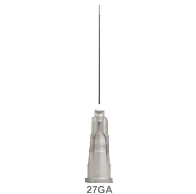 Dental Disposable Endo Irrigation Needle Syringe Tips 27G Notched 100pcs/box • $12.33
