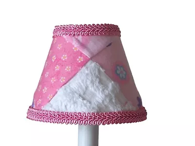 Girl's Patchwork Quilt Chandelier Shades 5  Mini Lamp Sconce Shade / Butterfly • $5