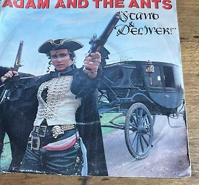 Adam And The Ants – Stand & Deliver -CBS A1065-7'' Vinyl-VG • £1.99