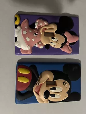 Mickey And Minnie Mouse Light Switch Cover Disney • $25