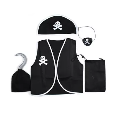  Baby Boy Children S Pirate Costume Fancy Dress For Kids& Toddlers • £7.49