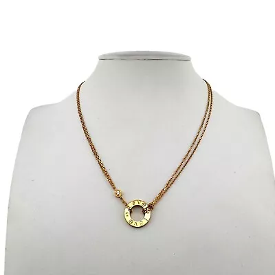 Cartier 18K Love & 2 Diamond Necklace • $2150