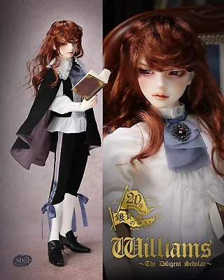 VOLKS Super Dollfie 13 SD Williams The Diligent Scholar 20th Anniversary NEW • $1100